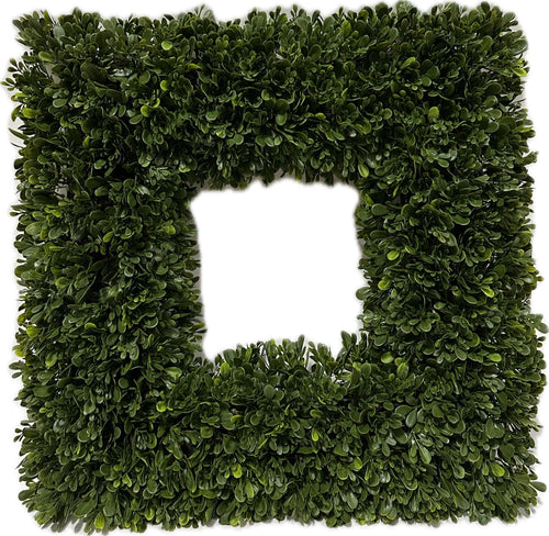 A3035-TEA LEAF SQUARE WREATH