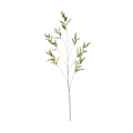 P2130 - EUCALYPTUS SPRAY   GREEN BURGUNDY