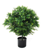 P3024-BASIL TOPIARY W/874LVS (UV/OUTDOOR)