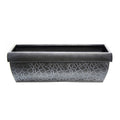 PTG6003 - W ZINC WINDOW BOX W/RIM -WINE