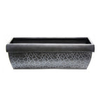 PTG6003 - W ZINC WINDOW BOX W/RIM -WINE