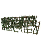 A3096-WOODEN MOSS FENCE