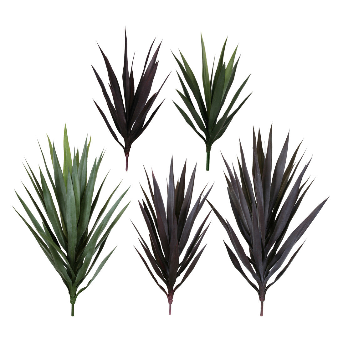 P1636-BABY BLUE AGAVE HEAD
