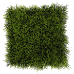 PP4010SQ - SQUARE WHEAT GRASS MAT W/441 LVS (UV RATED)
