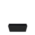 PT8004 - W RECTANGULAR SPW POT  BLK