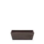 PT8004 - W RECTANGULAR SPW POT  BLK
