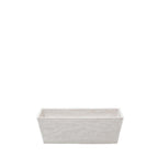 PT8004 - W RECTANGULAR SPW POT  BLK
