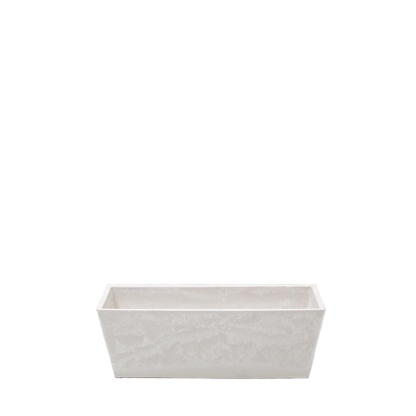 PT8004 - W RECTANGULAR SPW POT  BLK