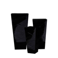 PTG4006A - H SQ TAPERED DIA ZINC POT SET OF 3 COP