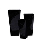 PTG4006A - H SQ TAPERED DIA ZINC POT SET OF 3 COP